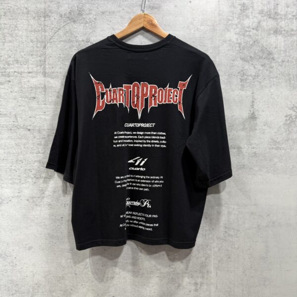 REMERA BOXY CUARTO