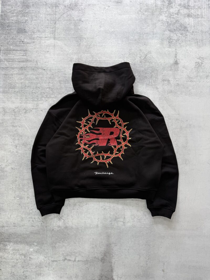 BUZO FLAME NEGRO
