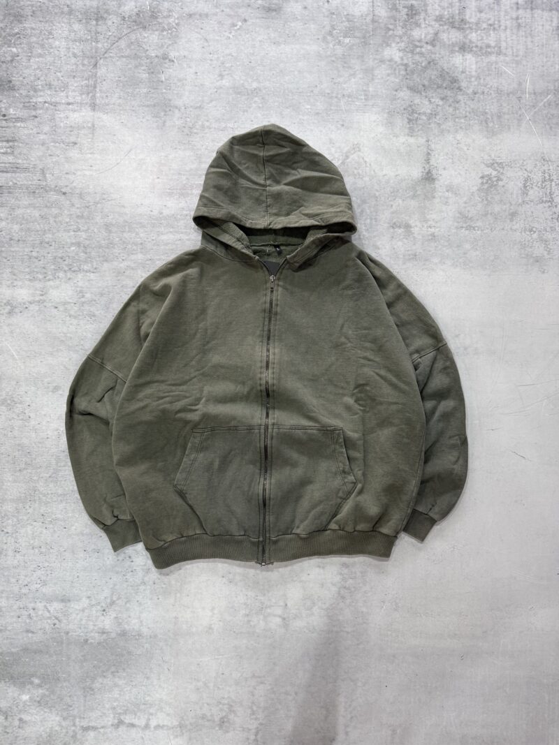CAMPERA PRELAVADA VERDE