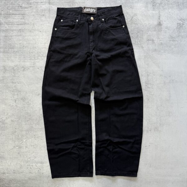 JEAN BAGGY BLACK