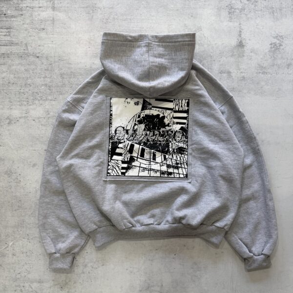 BUZO DEVASTES PARCH gris