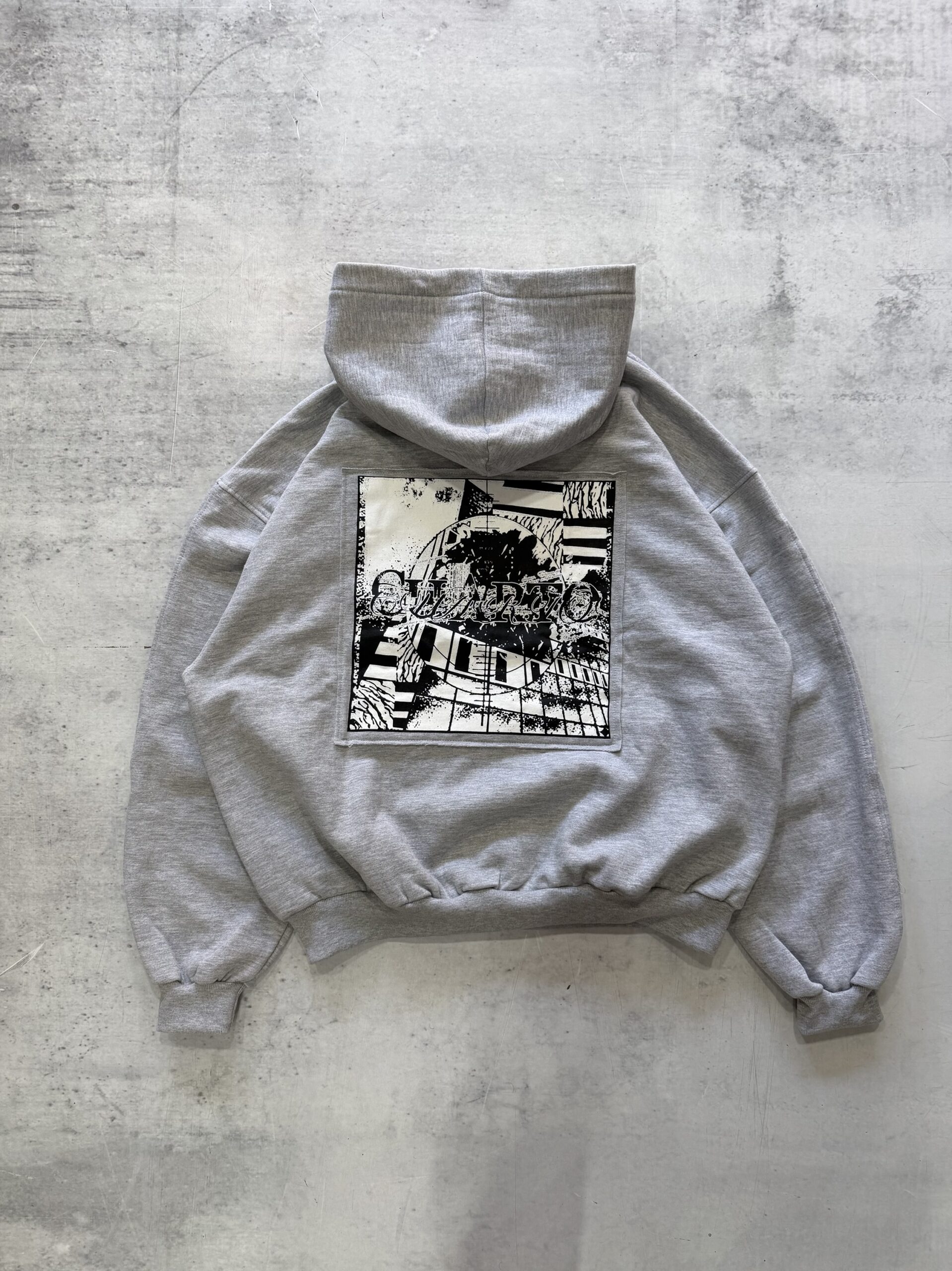 BUZO DEVASTES PARCH gris