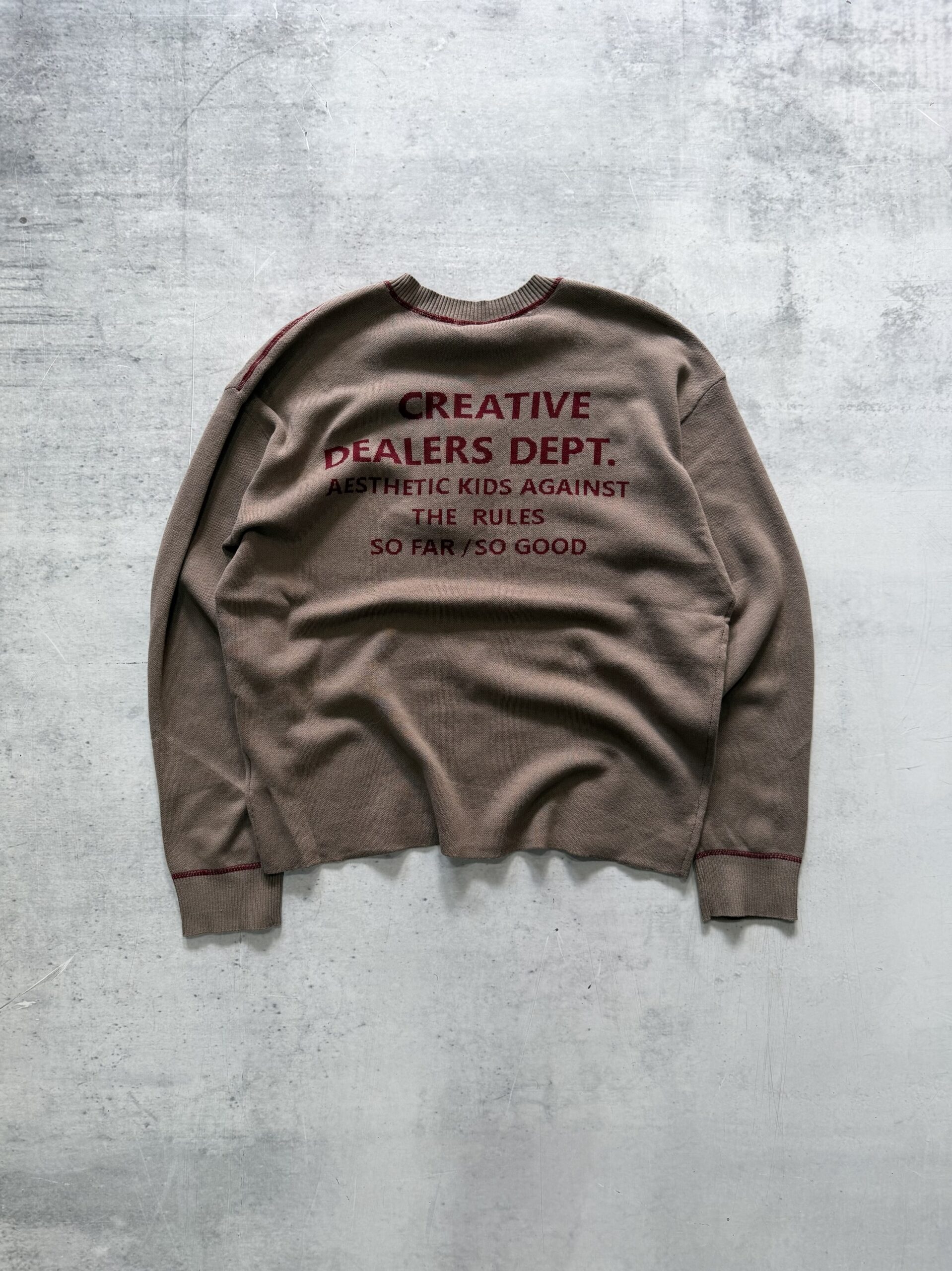 SWEATER KTWD marron