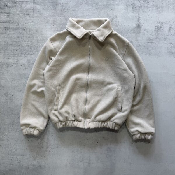 CAMPERA BOMBER BLOCK beige